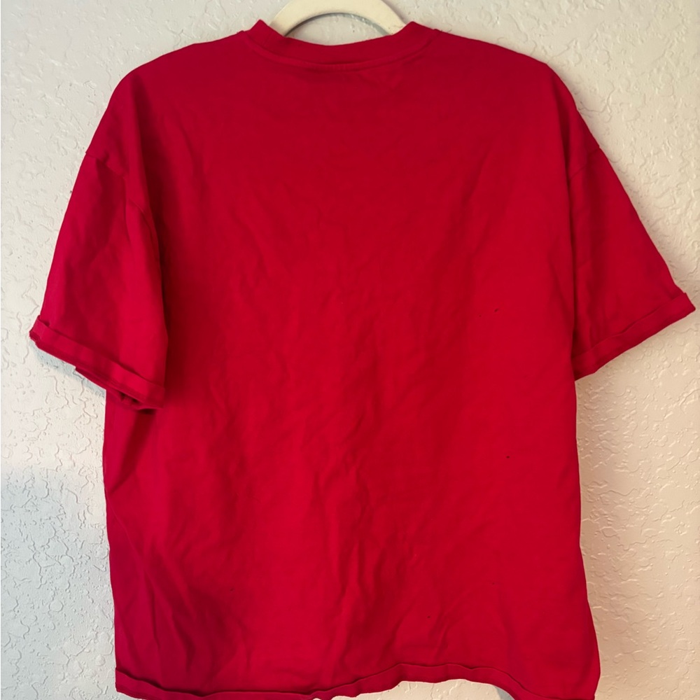 White Fox Red Graphic T-Shirt - Picture 3 of 3